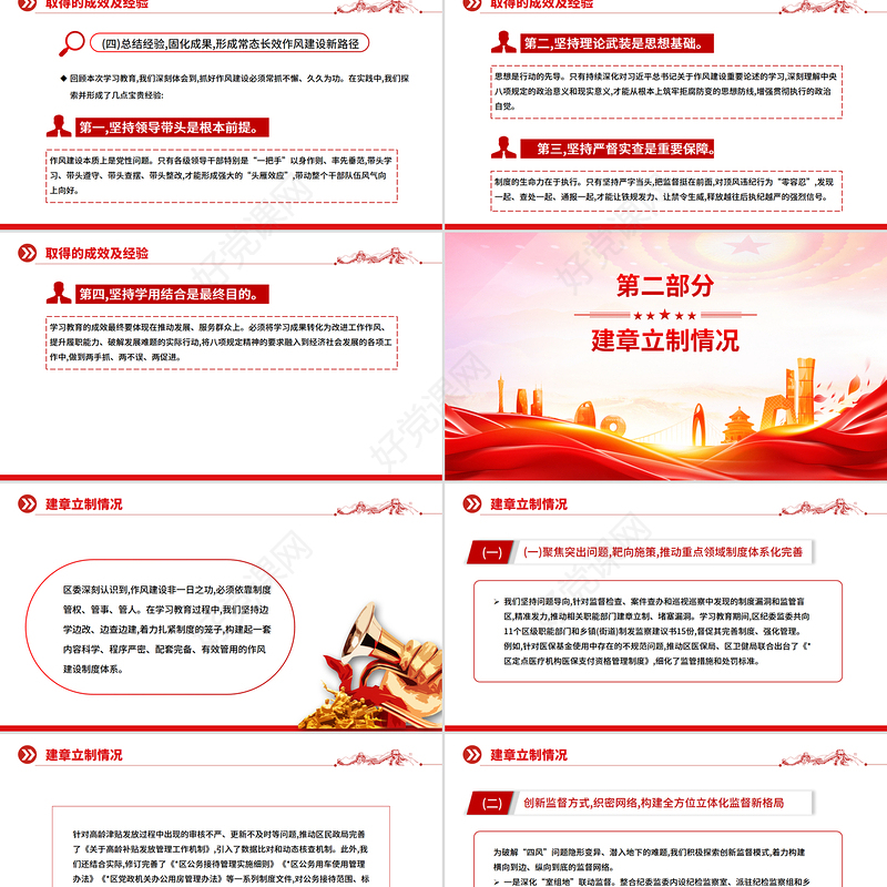 2025深入推进作风建设总结报告PPT模板下载