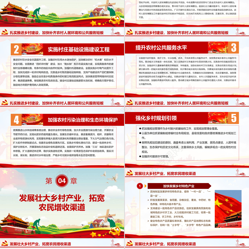 原创2019年中央一号文件坚持农业农村优先发展做好“三农”工作农村工作党课的若干意见-版权可商用