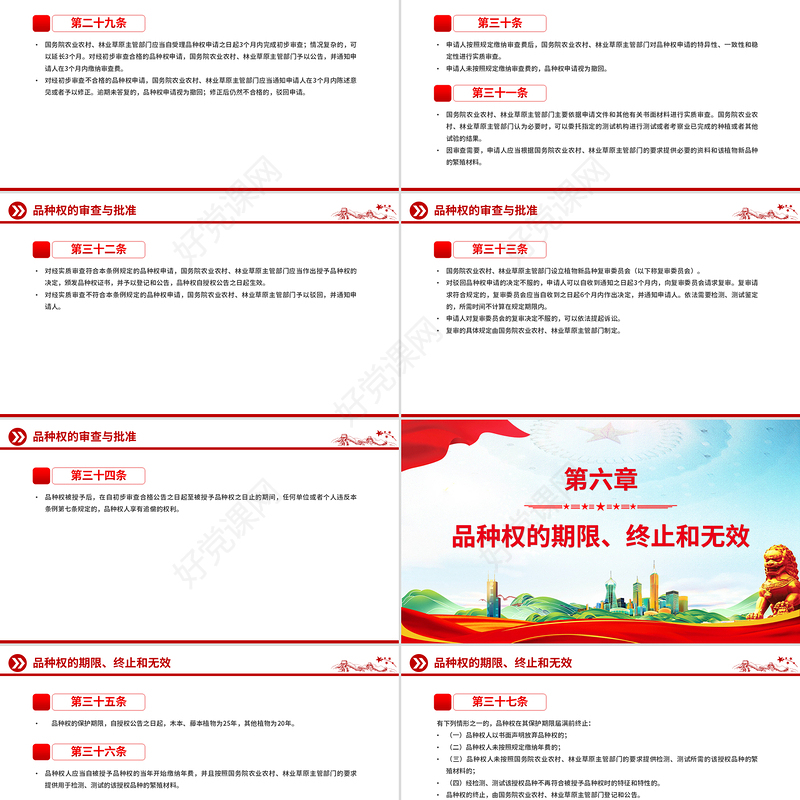 2025新修订版《植物新品种保护条例》PPT法律法规课件
