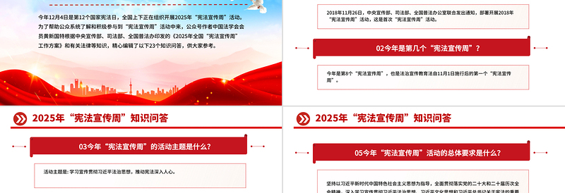 精品“宪法宣传周”知识问答PPT课件下载