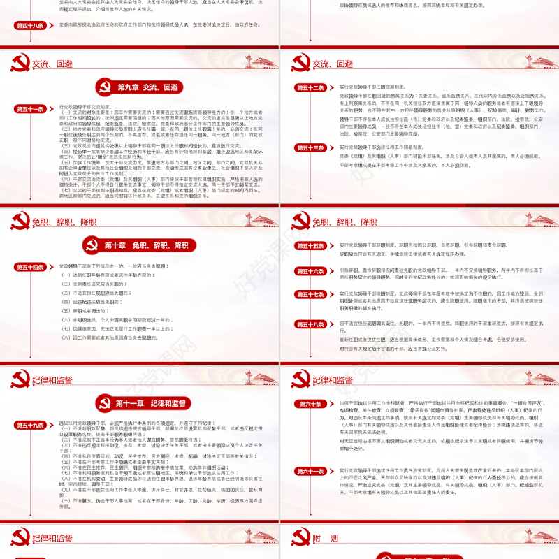 原创学习解读党政领导干部选拔任用工作条例-版权可商用