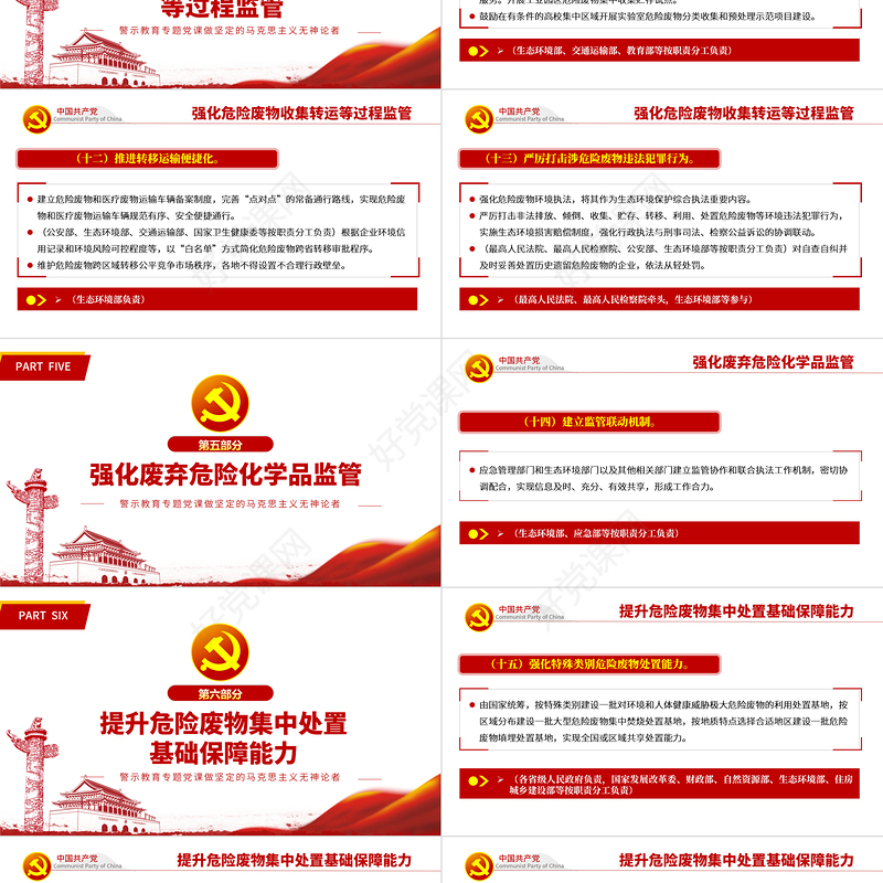 2021强化危险废物监管和利用处置能力改革实施方案PPT