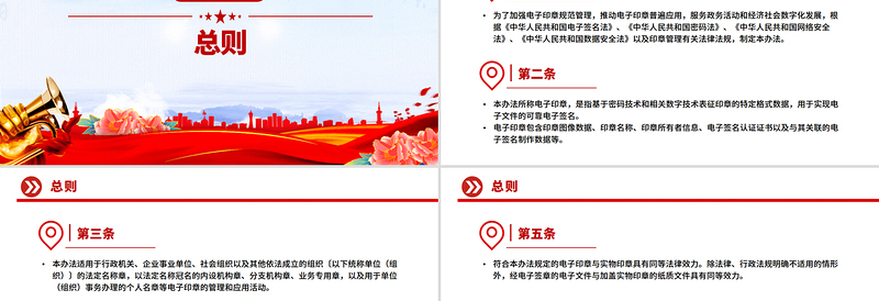 2025电子印章管理办法PPT法律法规课件