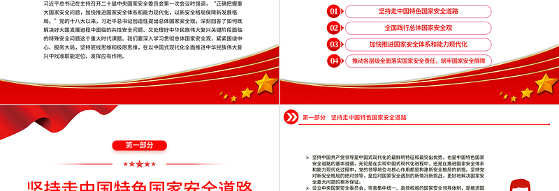 精美2023以新安全格局保障新发展格局PPT党员教育专题党课