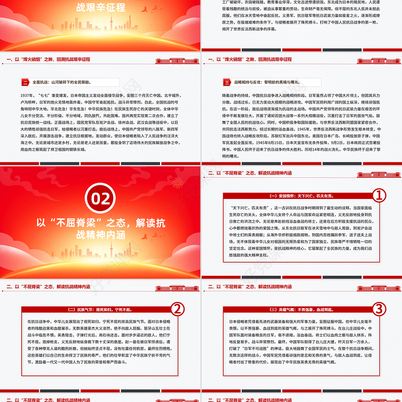 2025以史为鉴明志砥砺青春奋进PPT纪念抗战胜利80周年青年党课