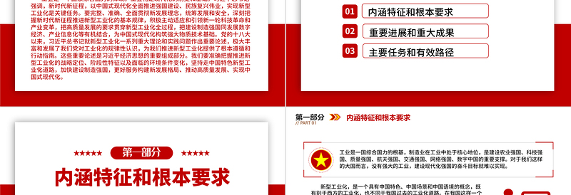 2023坚持走中国特色新型工业化道路PP把高质量发展的要求贯穿新型工业化全过程党建专题微党课