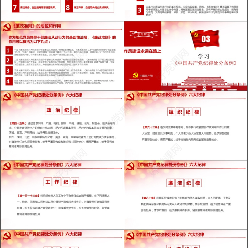 作风建设永远在路上党员干部培训PPT模板