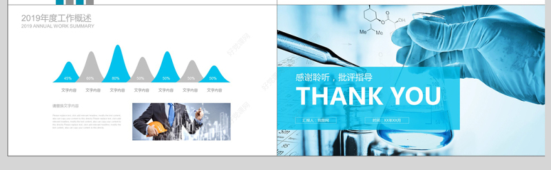 医药医疗化学实验医学实验报告PPT模板
