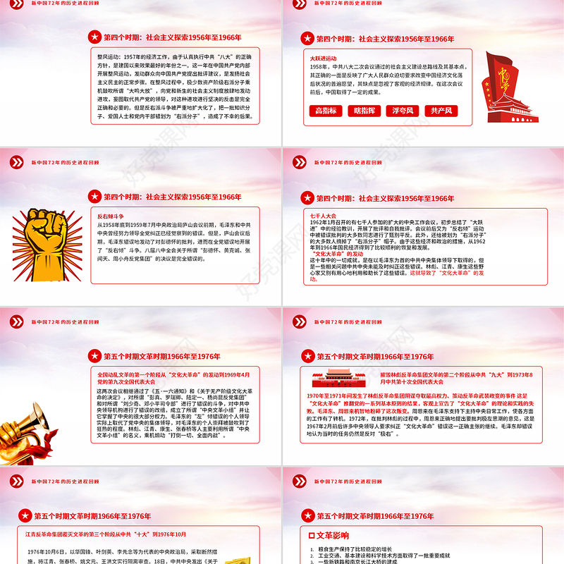 2021新中国史解读PPT庆祝建党一百周年专题党课