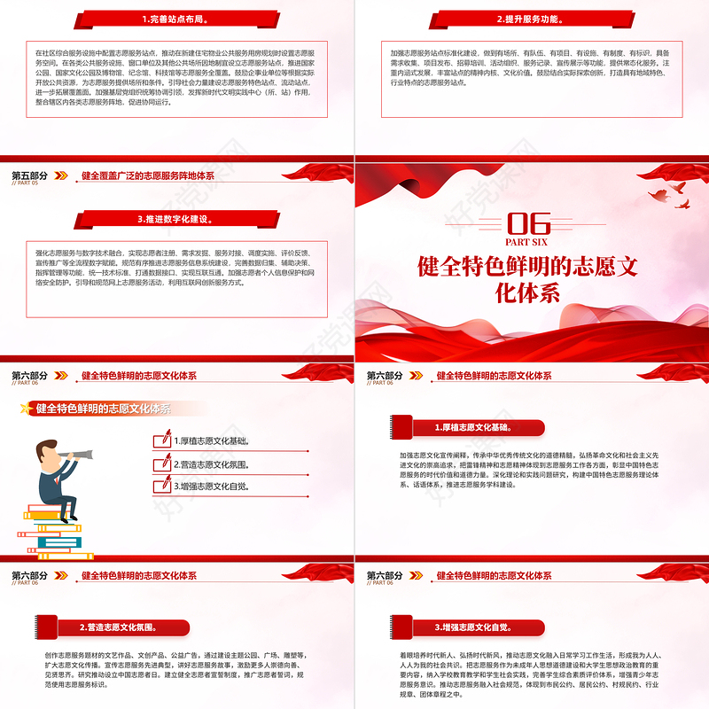 2024关于健全新时代志愿服务体系的意见PPT课件下载