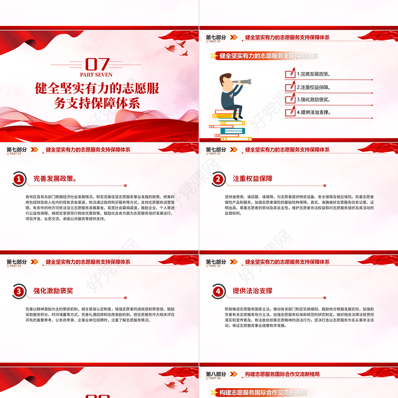 2024关于健全新时代志愿服务体系的意见PPT课件下载