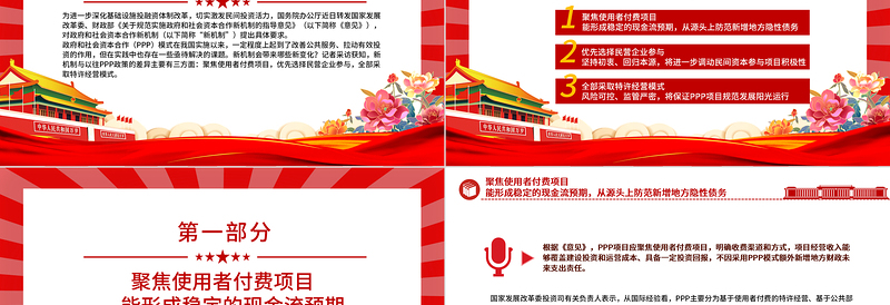 解读规范实施政府和社会资本合作新机制PPT党政风深化基础设施投融资体制改革切实激发民间投资活力课件模板