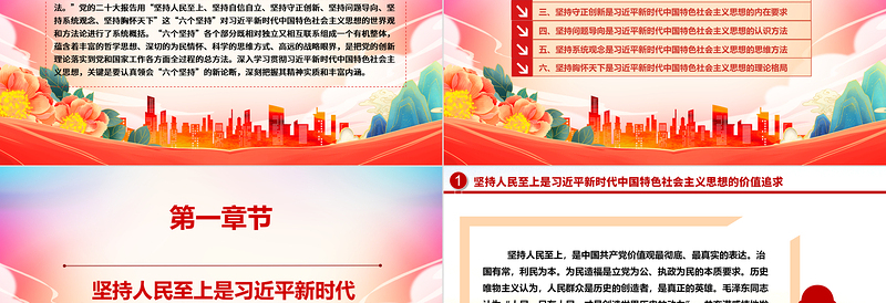 深入领悟习近平新时代中国特色社会主义思想的世界观和方法论ppt大气精美习近平新时代思想主题党课课件