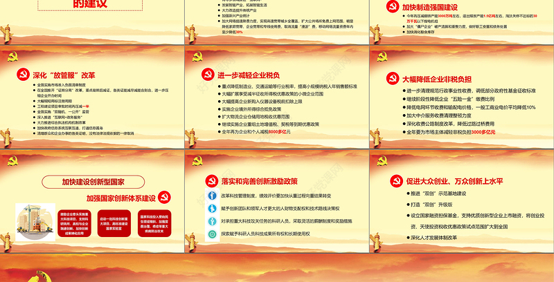 2018全国两会政府工作报告解读ppt