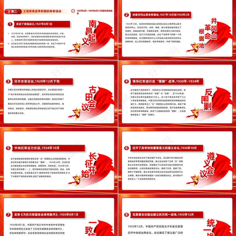 2023峥嵘百年光辉历程PPT红色大气风热烈庆祝中国共产党成立102周年七一建党节党史教育专题党课课件模板