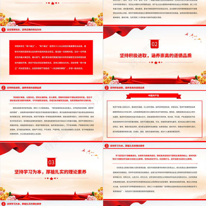 2023锻造具备领导现代化建设能力的干部队伍PPT大气精美风党员干部学习教育专题党课课件