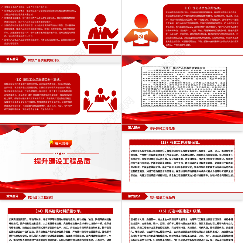 质量强国建设纲要PPT统筹推进质量强国建设全面提高我国质量总体水平课件