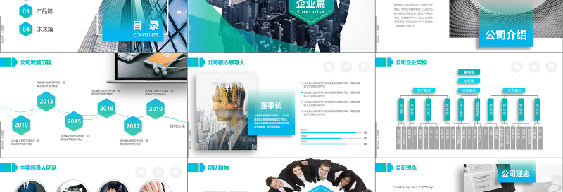 高端商务大气公司介绍公司简介企业宣传品牌宣传PPT