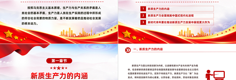 2024培育新质生产力青年要挺立时代潮头PPT党课下载