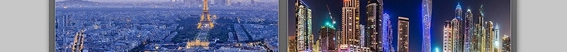 4张现代化城市背景PPT背景图片