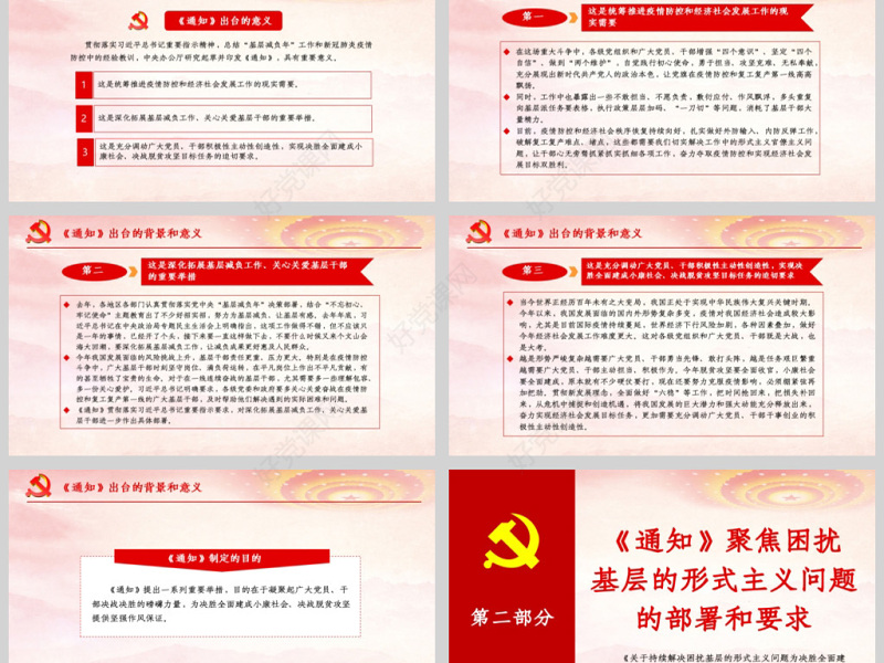 原创关于持续解决困扰基层的形式主义问题为决胜全面建成小康社会提供坚强作风保证的通知