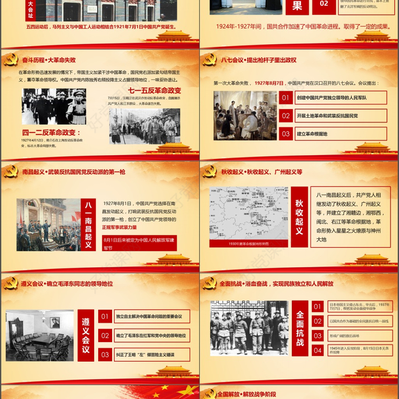 2017中国共产党建党96周年微党课