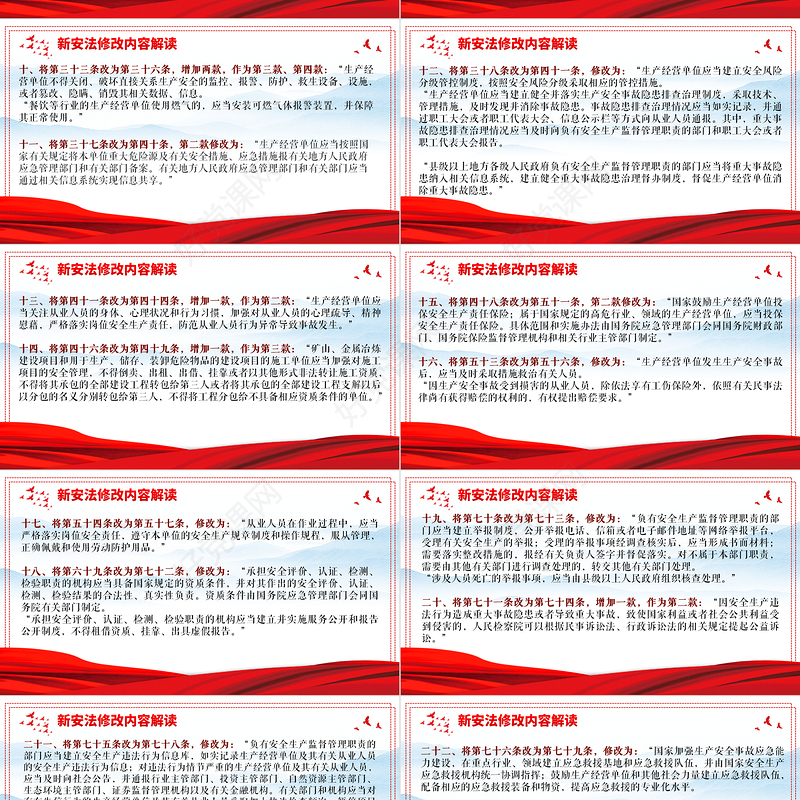2021解读新《安全生产法》PPT企业安全生产培训入职员工教育学习课件PPT模板