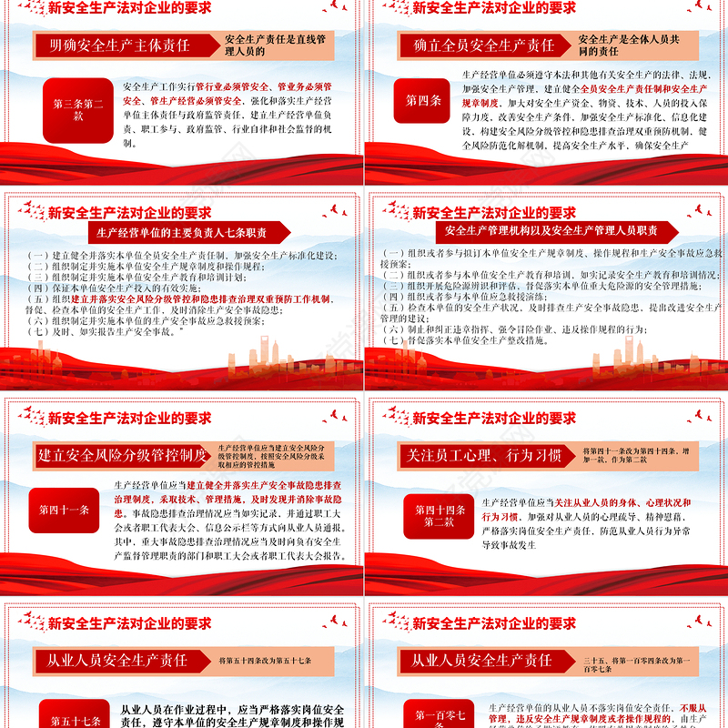 2021解读新《安全生产法》PPT企业安全生产培训入职员工教育学习课件PPT模板