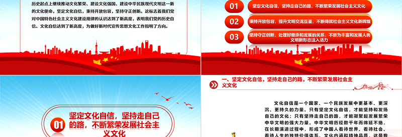 筑牢担负新时代文化使命的重要基础ppt优质党政风意识形态理论课堂课件