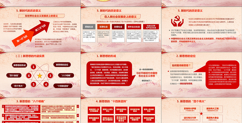 学习贯彻十九大精神解读新时代新思想ppt