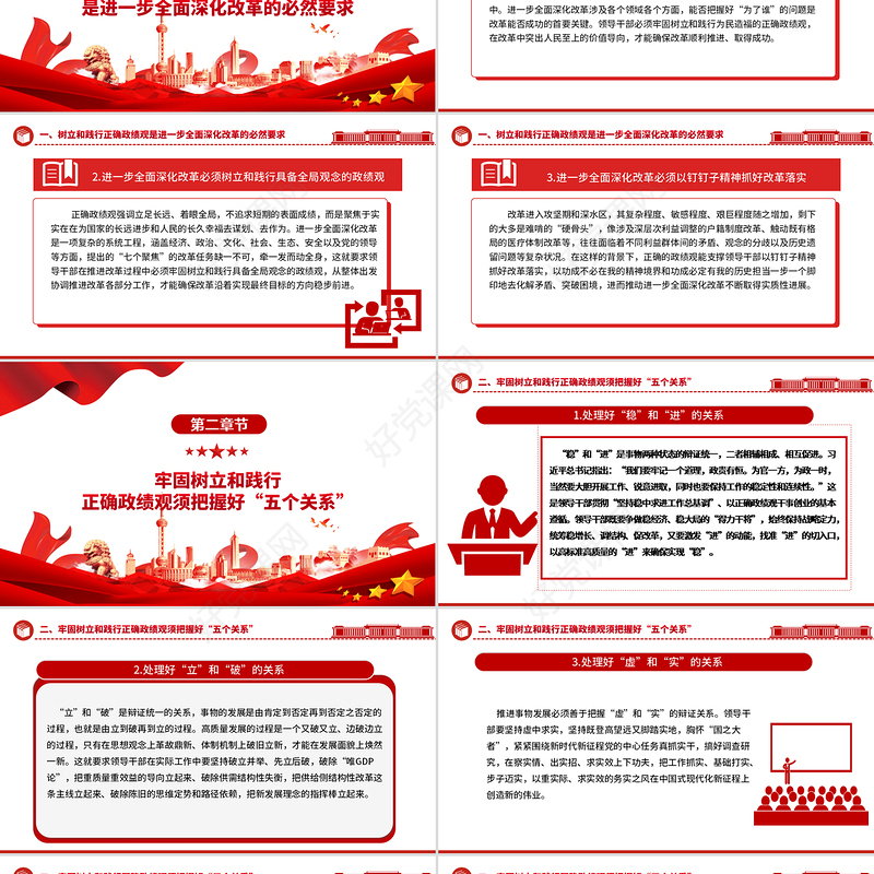 有效防范和纠治政绩观偏差ppt2025党政风牢固树立和践行正确政绩观主题党课