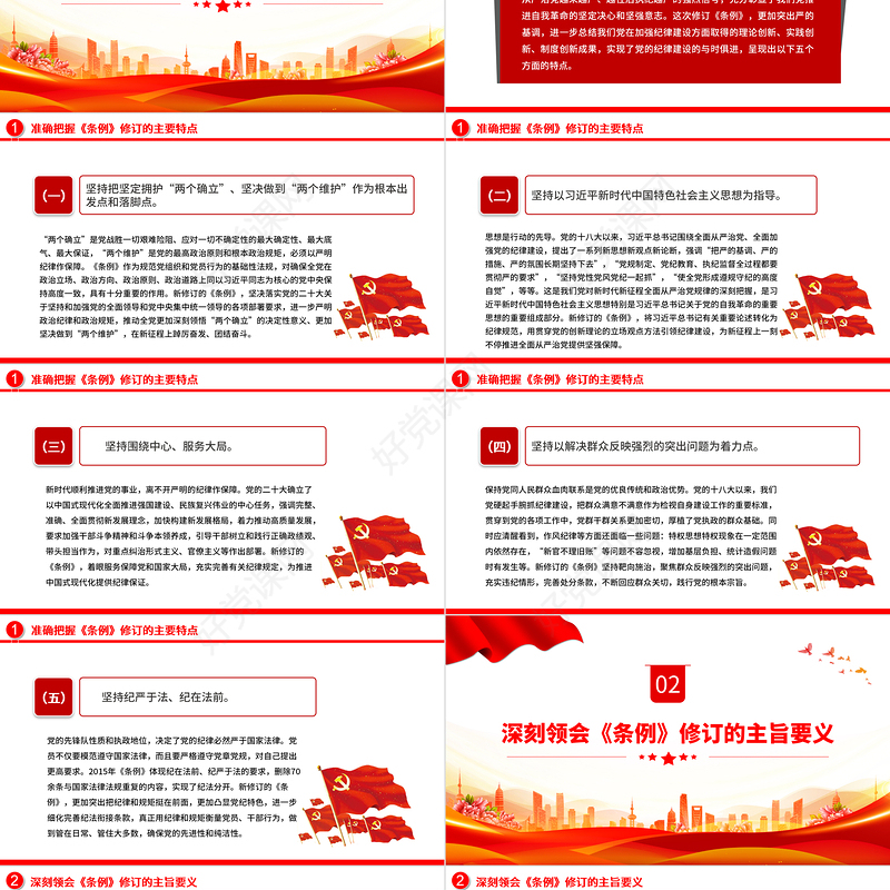 党员领导干部认真学习《中国共产党纪律处分条例》PPT课件