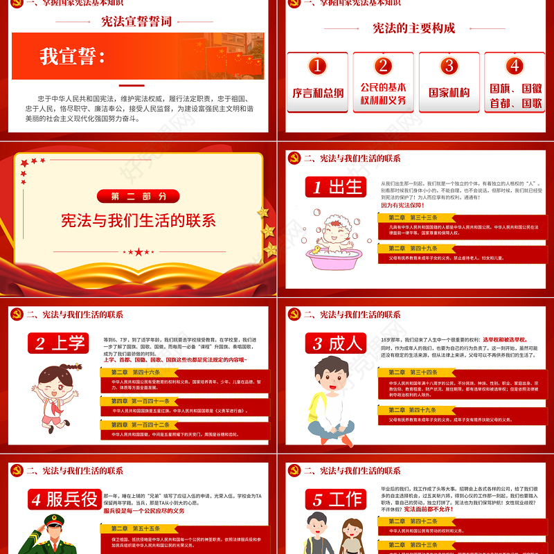 2021国家宪法日PPT弘扬宪法精神加强宪法实施普法宣传教育课件