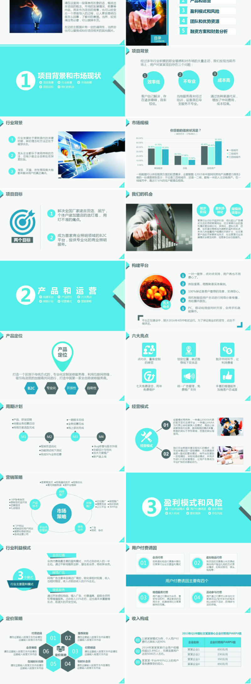 框架完整实用的创业计划书商业计划书