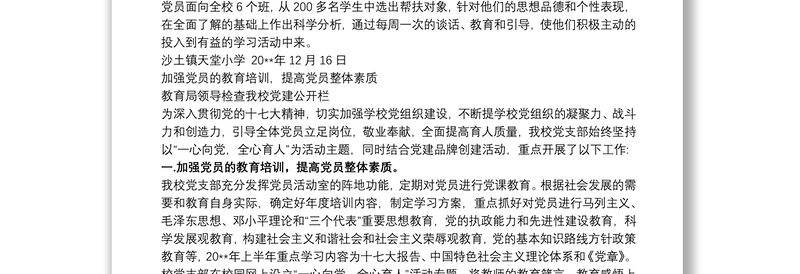 党建品牌创建工作总结