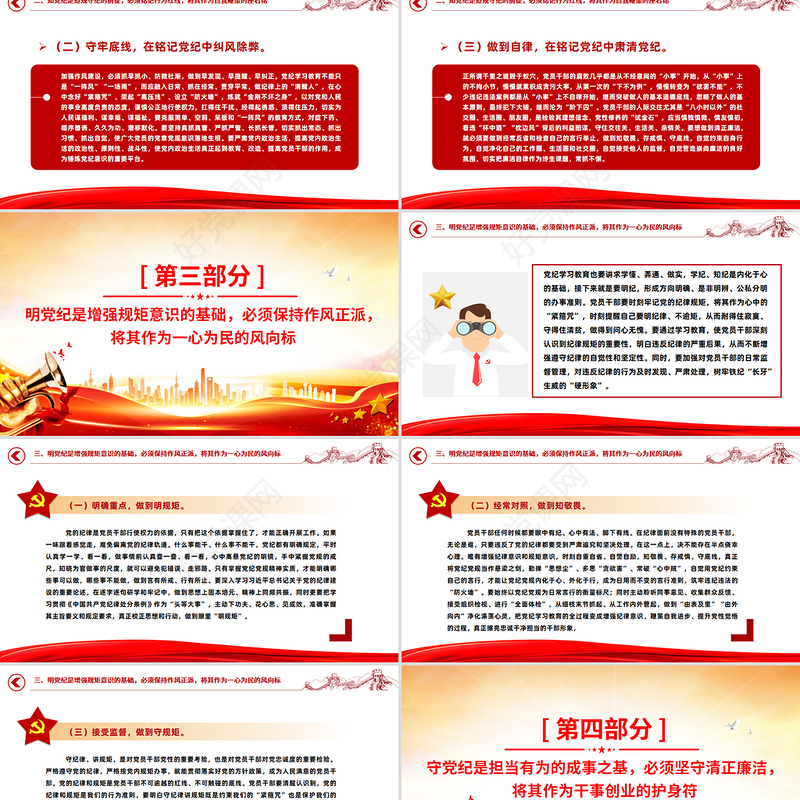 党纪学习教育专题党课PPT课件