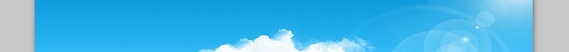 五张清新蓝天白云PPT背景图片