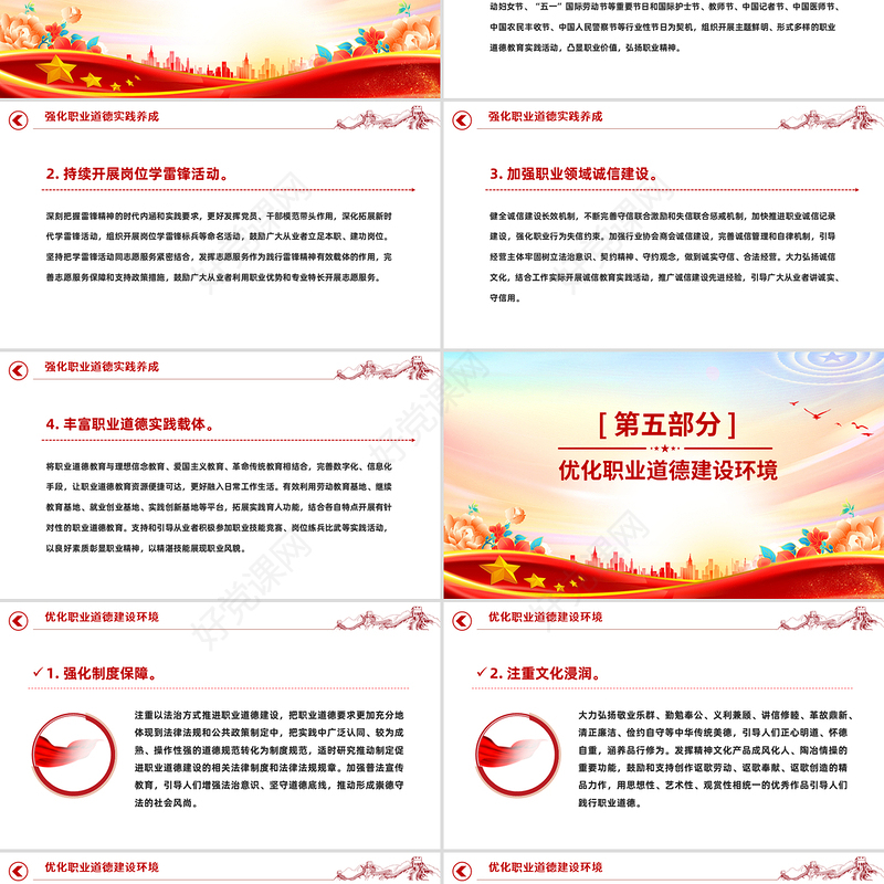 2025《新时代职业道德建设实施纲要》PPT课件下载