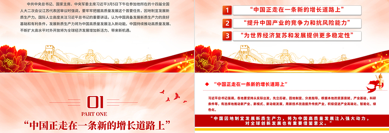 2024全国两会读懂中国为中国高质量发展注入强大动力PPT下载