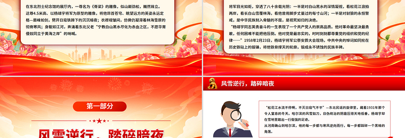 2025致敬抗联英雄杨靖宇PPT铁骨忠魂民族脊梁抗战胜利80周年专题课件