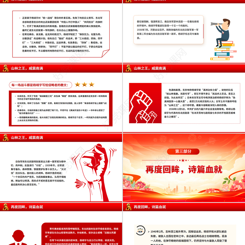 2025致敬抗联英雄杨靖宇PPT铁骨忠魂民族脊梁抗战胜利80周年专题课件