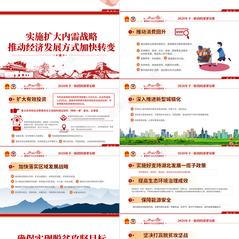 2020全国两会政府工作报告内容重点解读