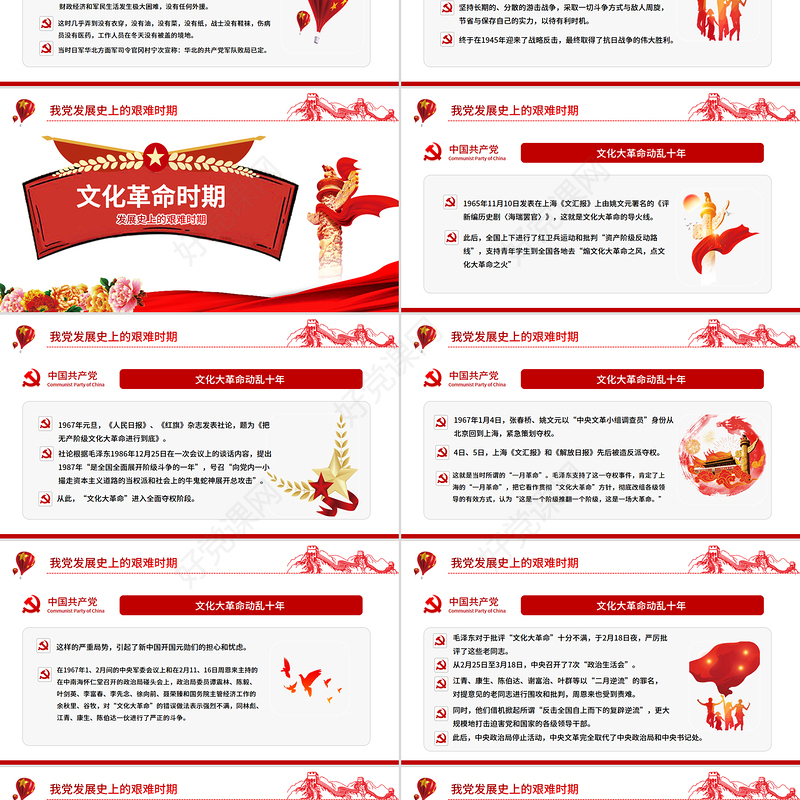 2025党的光辉历程PPT建党104周年党史学习教育党课课件