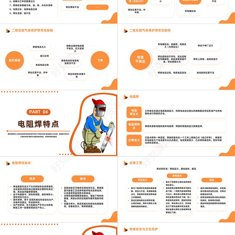 2023电焊工操作培训PPT简约风电焊工授课教学课程培训课件模板下载