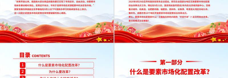 2025要素市场化配置改革是什么怎么改在哪改PPT课件