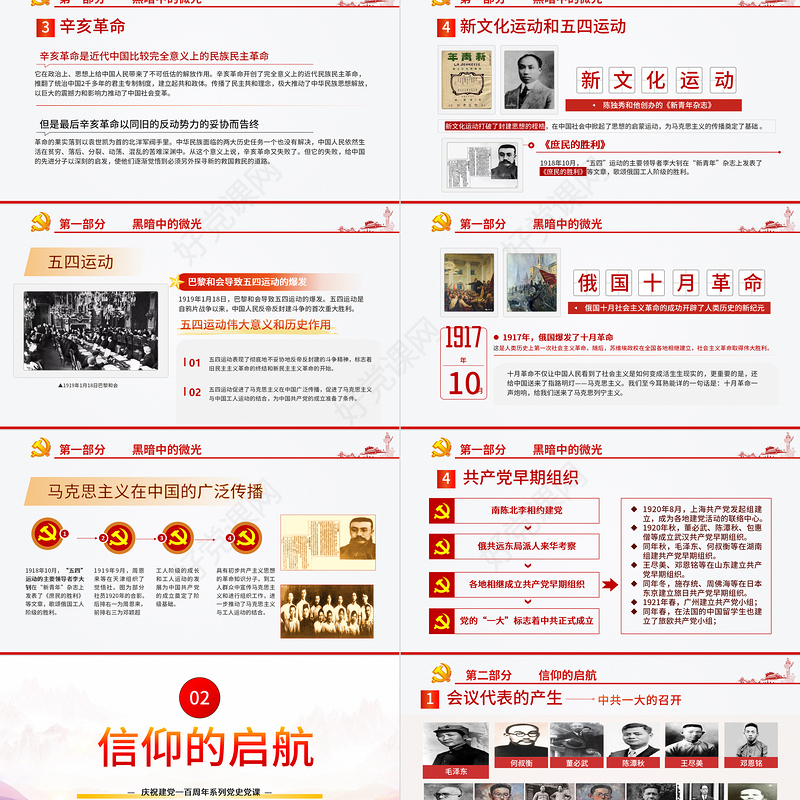 2021此间曾著星星火-记中国共产党第一次全国代表大会嘉兴南湖会议PPT