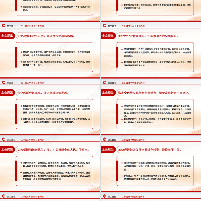 2025学习贯彻二十届四中全会精神PPT专题党课课件