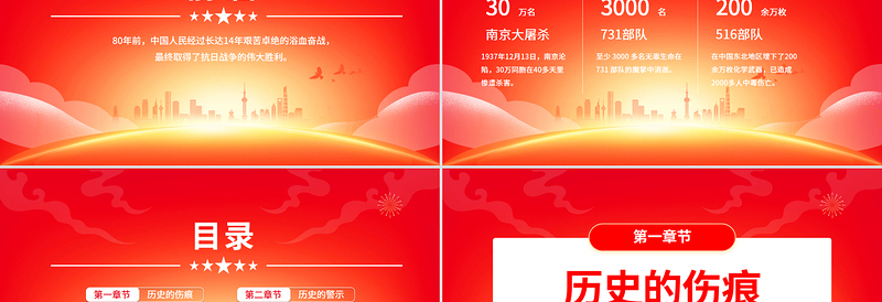 2025山河己无恙吾辈当自强PPTPPT电影《南京照相馆》和《731》思政课课件