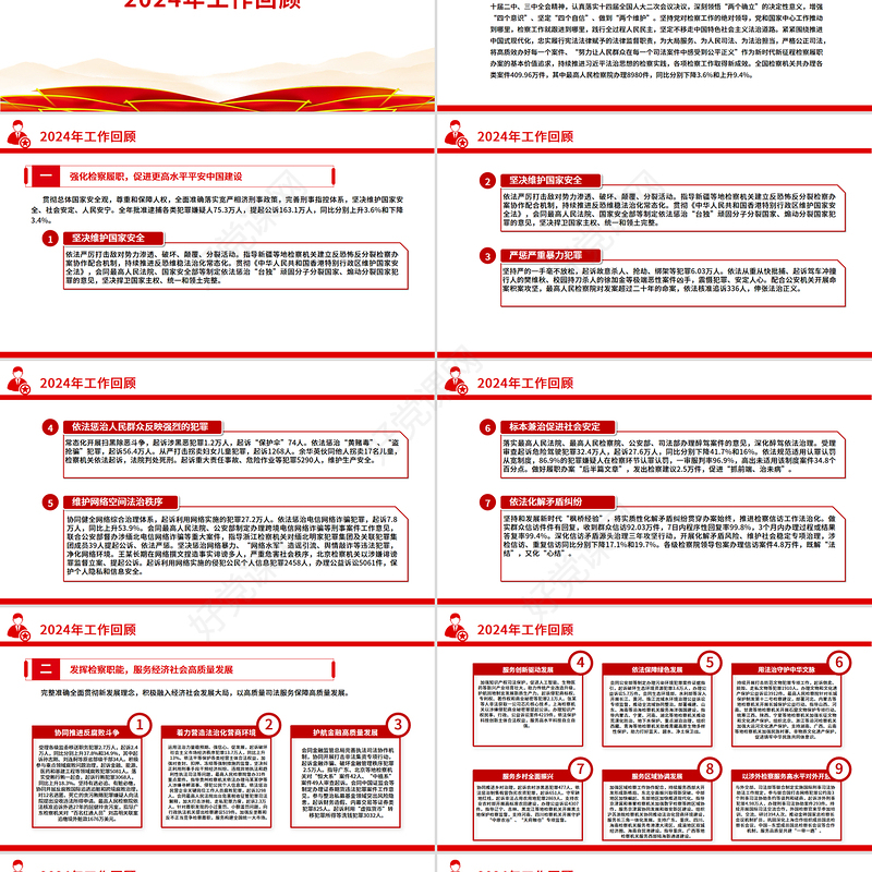 党政风2025最高人民检察院工作报告PPT两会精神课件