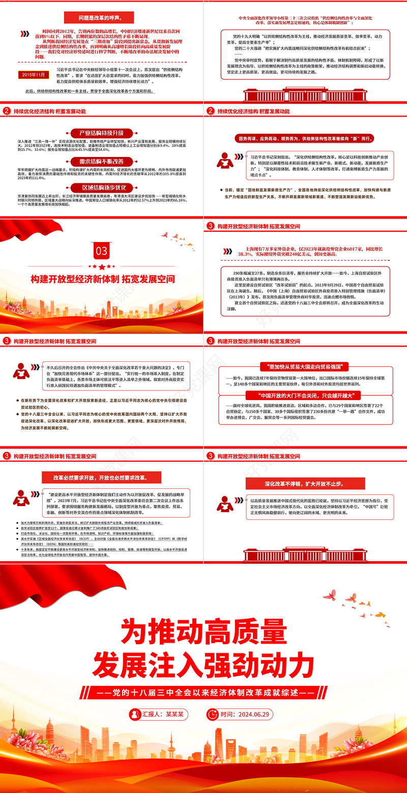 党政风党的十八届三中全会以来经济体制改革成就综述PPT课件